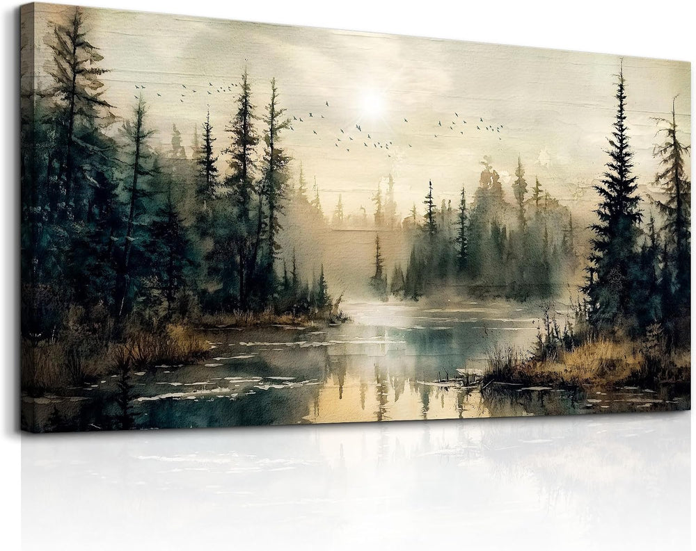 FUHAIHUA Canvas Wall Art For Living Room Large Wall Decor For Office Modern B...