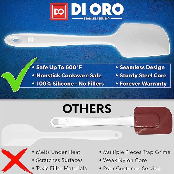 DI ORO Silicone Spatula Set