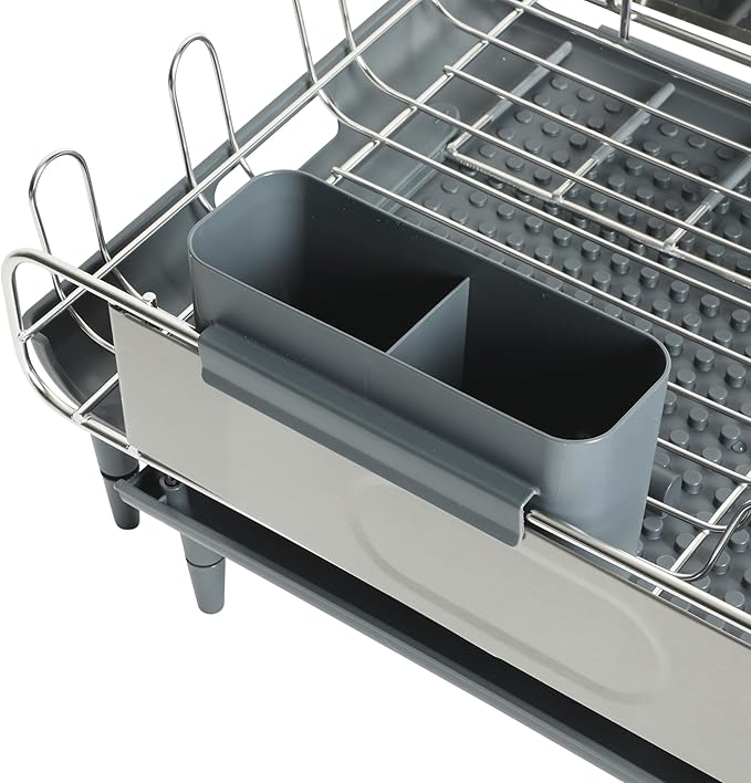 Kenmore Loxdell Expandable Full Size Rust Resistant Dish Rack