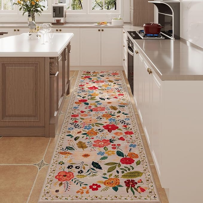 Rugcomf Washable Kitchen Runner 2'7"x12' - Image 3