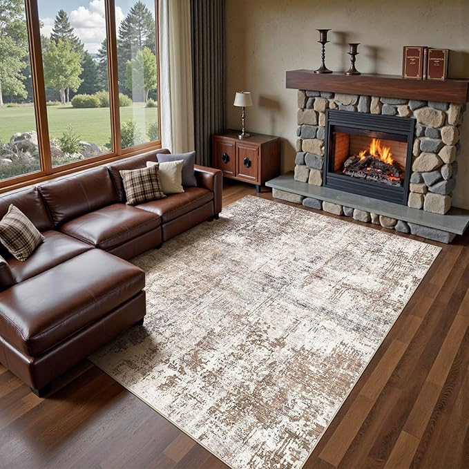 UERMEI Area Rug Living Room Rugs by UERMEI