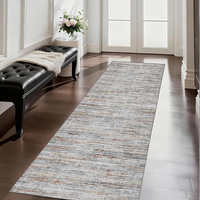 2x5 Washable Runner Rugs，Modern Abstract Rug Runner, Ultra-Thin Kitchen Runner by Unknown