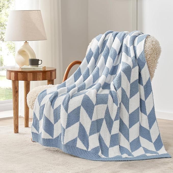 Snuggle Sac Twin Size Blue Blankets - Image 2