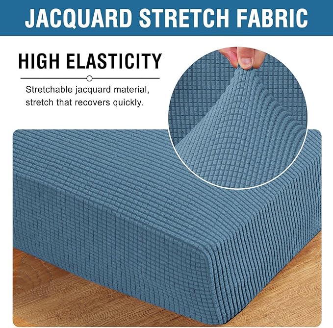 H.VERSAILTEX Super Stretch Individual Seat Cushion Covers - Image 4