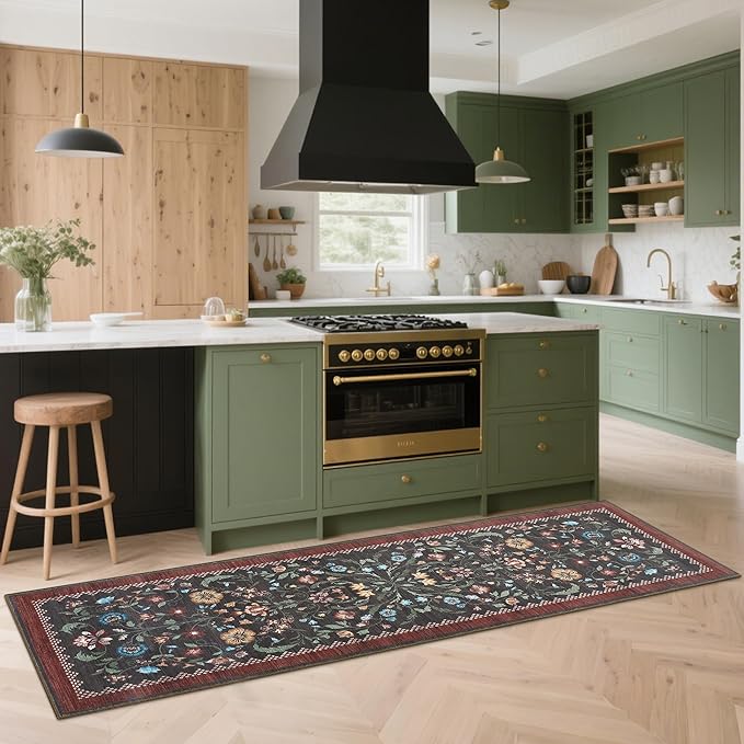 GarveeHome Floral Rug 2x6 Runners - Image 2