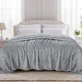 TOONOW Fleece Bed Blanket King Size 90x108 inches, Super Soft Fluffy Fuzzy by TOONOW