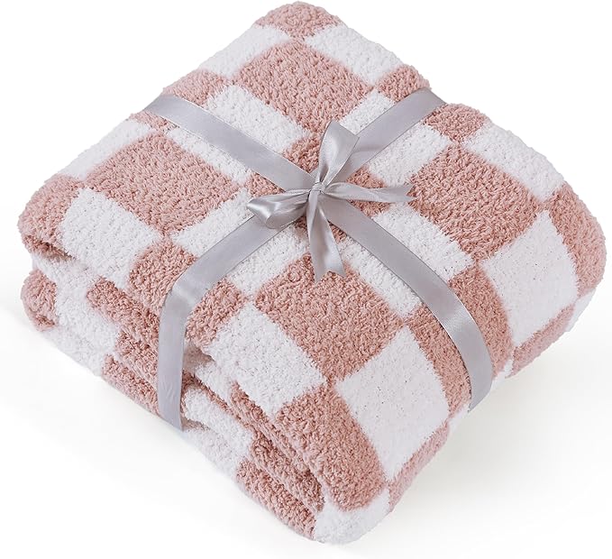Bedsure GentleSoft Checkered Twin Blanket - Image 9