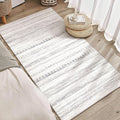 Nakagishi Area Rug Living Room Rugs: 3x5 Soft Machine Washable Boho Neutral by NakagishiAreaRug