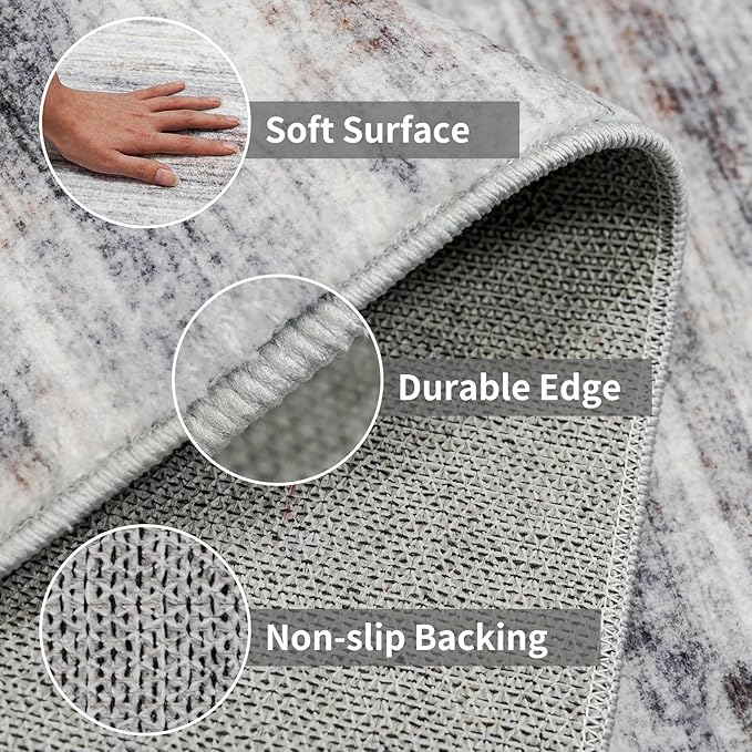 3x4 Rugs Washable Entry Rug: Easy-to-Clean Carpets - Image 5