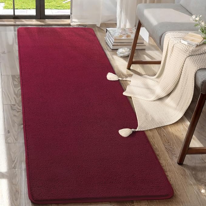 AROGAN Shag Runner Rug for Hallways, 2x6 Feet Washable Rugs - Image 2