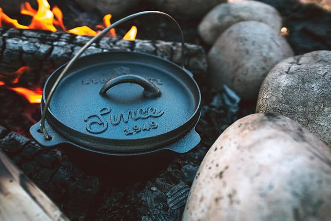 Stansport Pre-Seasoned Cast Iron Dutch Oven - Image 5