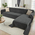 Sectional Couch Covers, 2 Pieces Washable L Shaped Couch Covers Sofa Blanket by Unknown