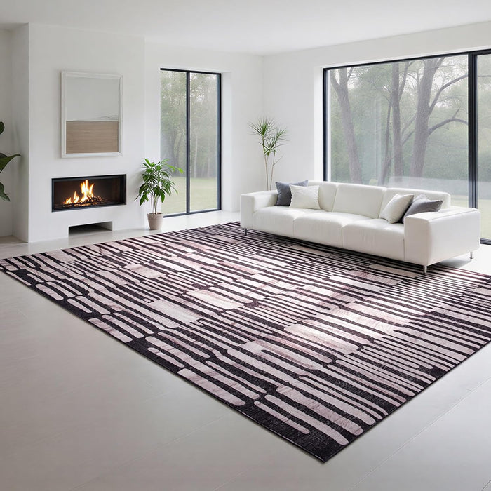8x10 Moroccan Retro Washable Area Rugs for Living Room,Bedroom,Dining Room