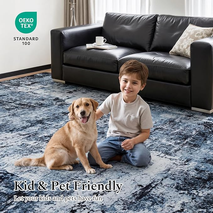 Rugflix 2x8 Runner Rug for Entryway, Kitchen Rugs Soft Non-Slip Washable - Image 6