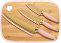 Paris Hilton Reversible Bamboo Cutting Board and Cutlery Set by TheWorldofParisHilton