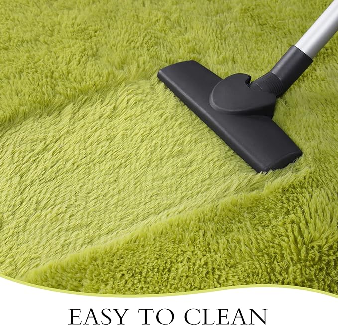 Chicrug Soft Runner Rug for Bedroom Living Room Plush Fluffy Rugs 2x6 Feet - Image 6