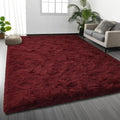 Deerhoo Large Shag Area Rugs 6 x 9, Plush Fuzzy Rugs by Deerhoo