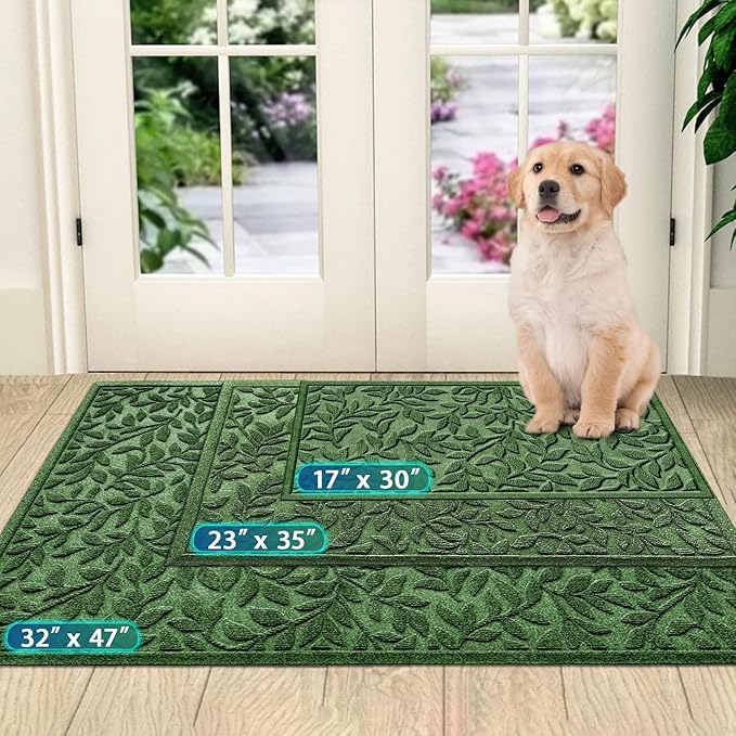 Bulijojo Sturdy Front Entrance Doormats, Durable Heavy Duty Welcome Mat - Image 3