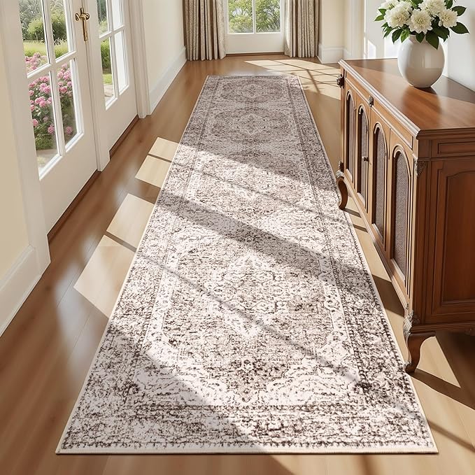 Lofus 2x10 Runner Rug for Hallways, Washable Kitchen Rugs, Non-Slip Rugs for - Image 2