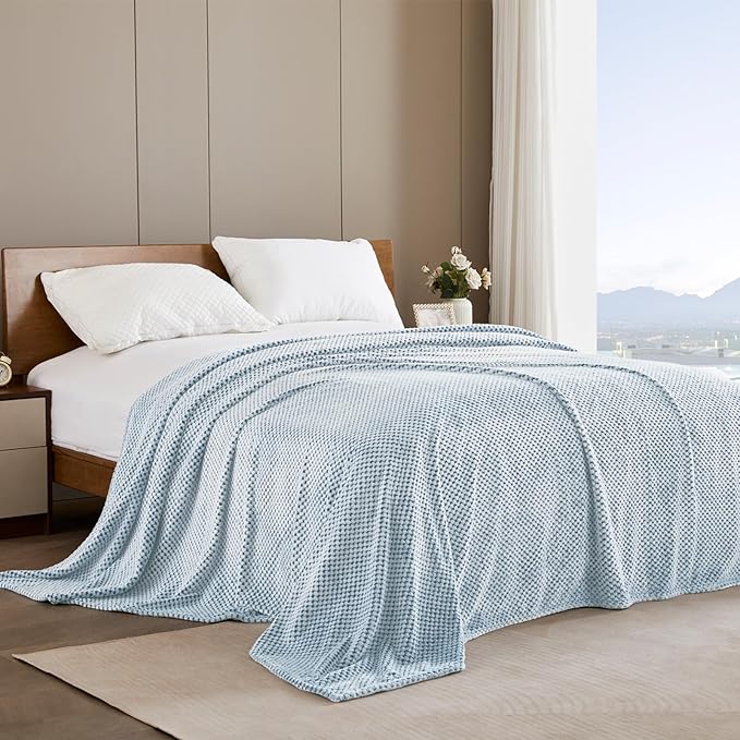 Exclusivo Mezcla Fleece Throw Blanket Extra Large, Super Soft and Warm Blankets - Image 6