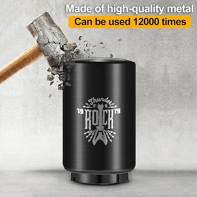 2PCS Automatic Beer Bottle Opener Drafts Top Beer Can Opener, Stainless Steel - Image 2