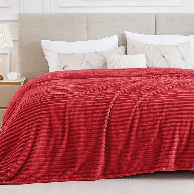 BEDELITE King Size Blanket for Bed, 300GSM Soft & Warm Fleece Blanket, by BEDELITE