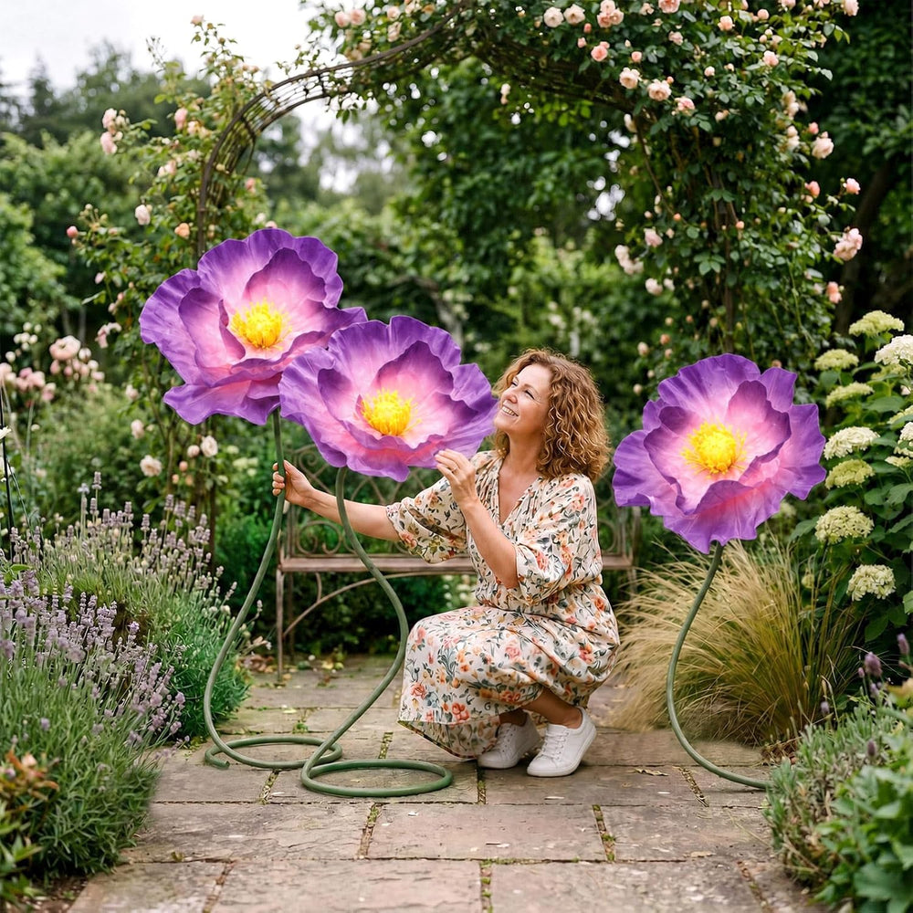 3 PCS 5ft Giant Artificial Flower for Wedding & Birthday Party