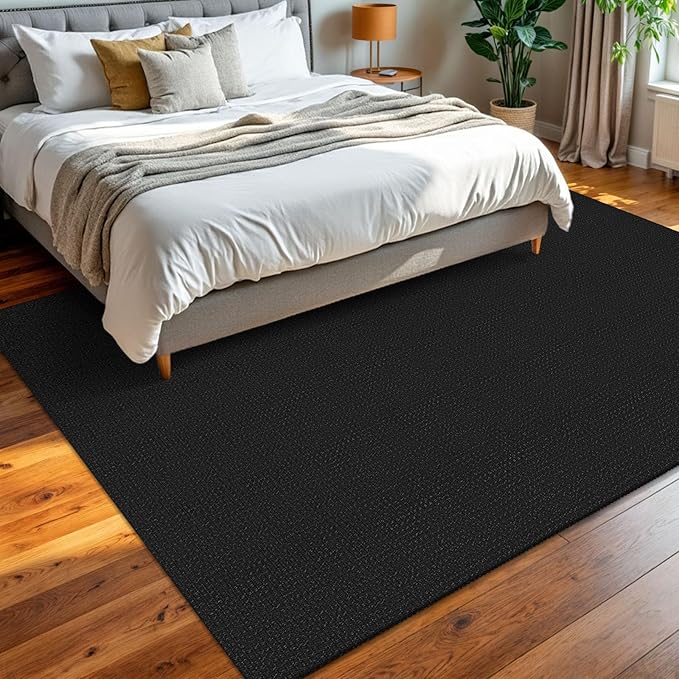 KOZYFLY Washable Area Rug 6x9 ft Rubber Backed Non Slip Rugs - Image 8