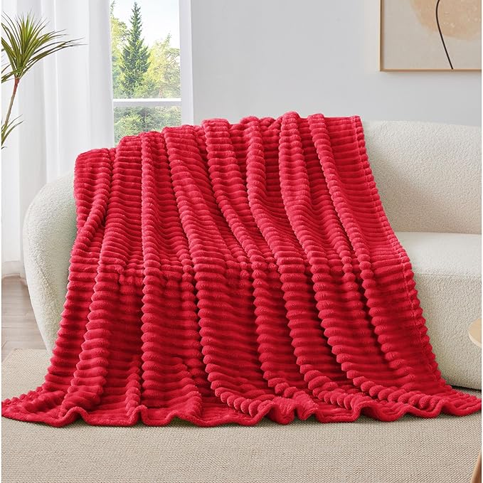 BEDELITE Twin Blanket for Couch & Bed, 300GSM Soft & Warm Fleece Blanket - Image 7