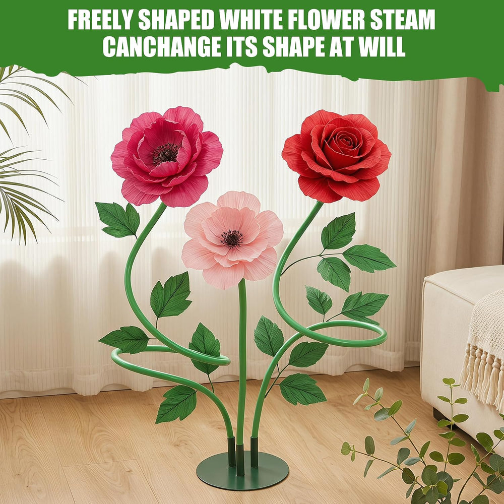 32ft Flexible Tube for Artificial Flowers, Flexible Pipe PVC Tubing Aluminum ...