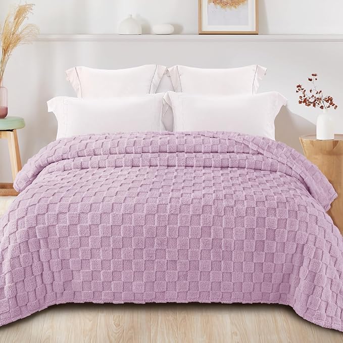 Exclusivo Mezcla Twin Size Flannel Fleece Blanket, Super Soft and Warm - Image 3