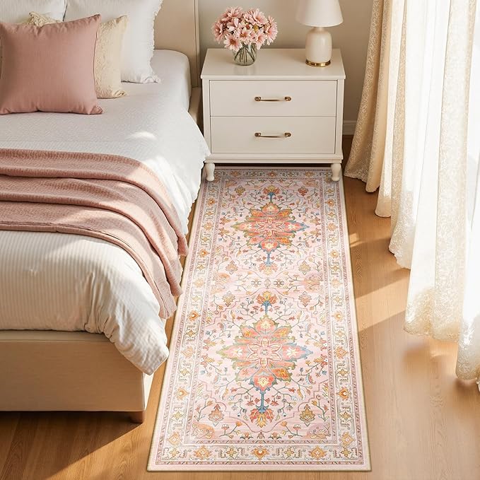 Area Rugs 2'x6' Runner Rug Non Slip Washable - Image 3