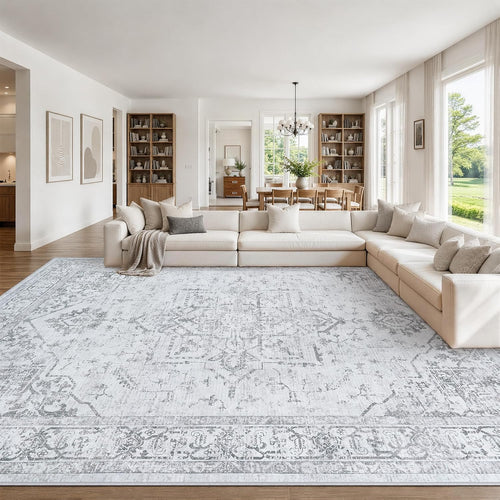 10x12 washable area rugs for living room grey, main product view