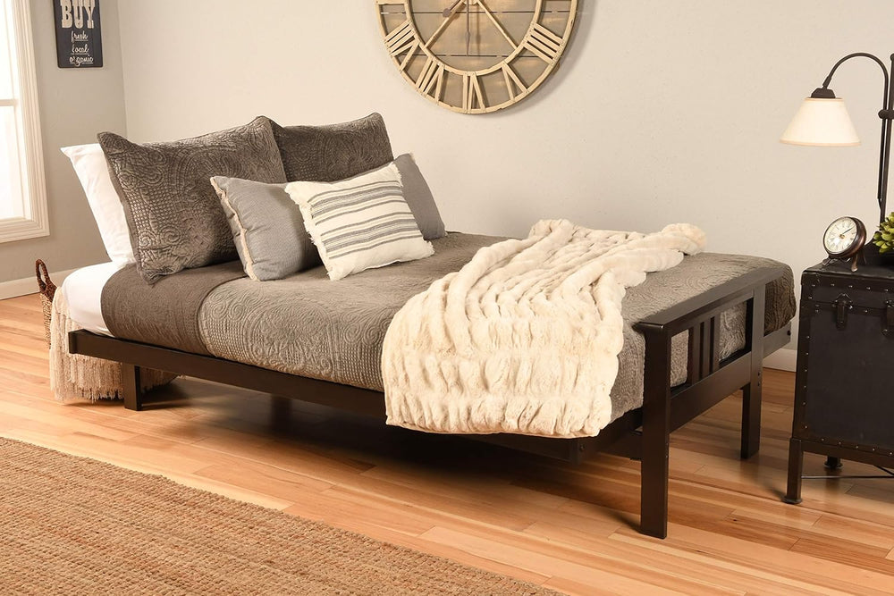 Kodiak Furniture Monterey Futon Set, No Drawers, with Espresso Base and Suede...