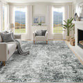 XLUEZ 8x10 Area Rugs for Living Room, Washable Modern Abstract Large Area Rug by XLUEZ