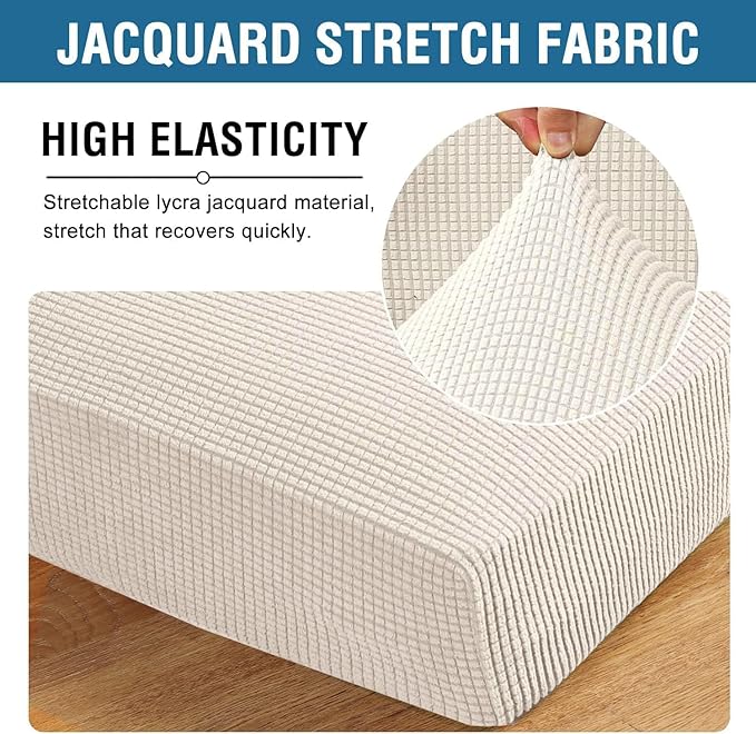 H.VERSAILTEX Super Stretch Individual Seat Cushion Covers - Image 4