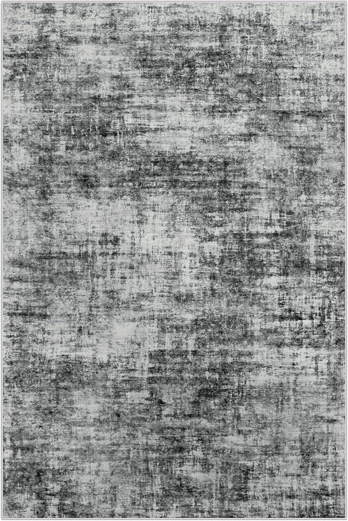 4x6 Area Rugs Washable Rug: Modern Abstract Living Room Rug Soft Anti-Skid Thin - Image 7