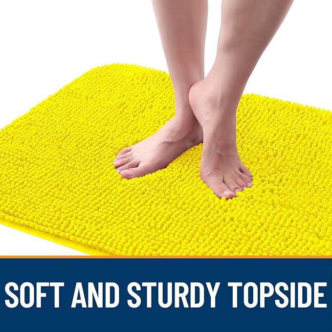 OLANLY Dog Door Mat for Muddy Paws 30x20, Absorbs Moisture and Dirt, Absorbent - Image 4