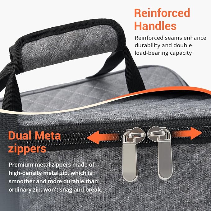 Insulated Casserole Carrier Portable Food Tote - Image 4
