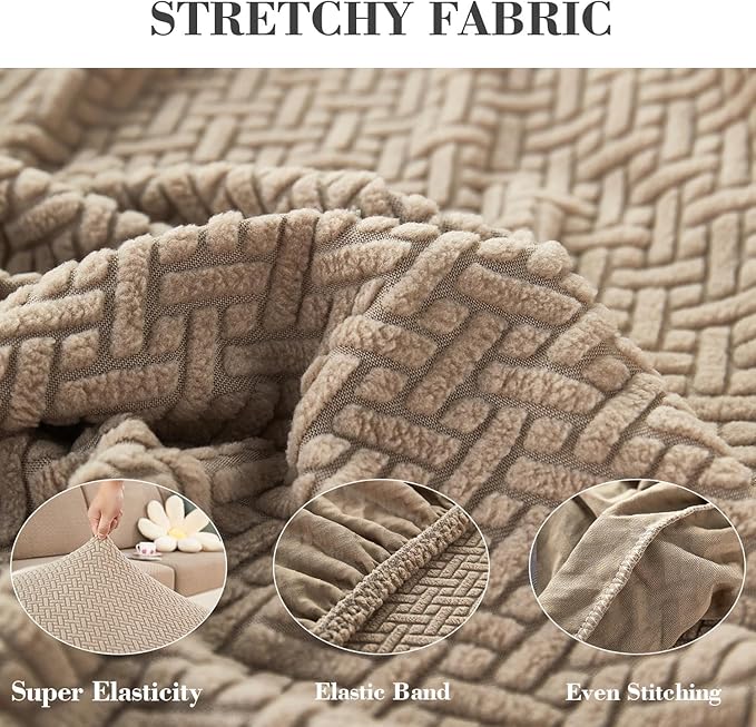 Sofa Covers Couch Covers for Sofa Pet Friendly Couch Cushion Covers Universal - Image 5