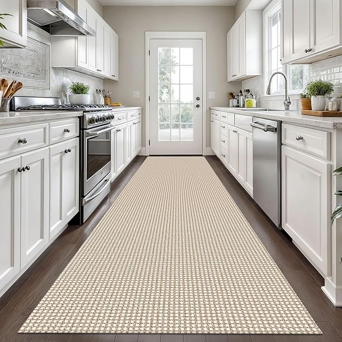 KOZYFLY Long Runners for Hallways 3x12 ft Washable Kitchen Runner Non Slip - Image 2