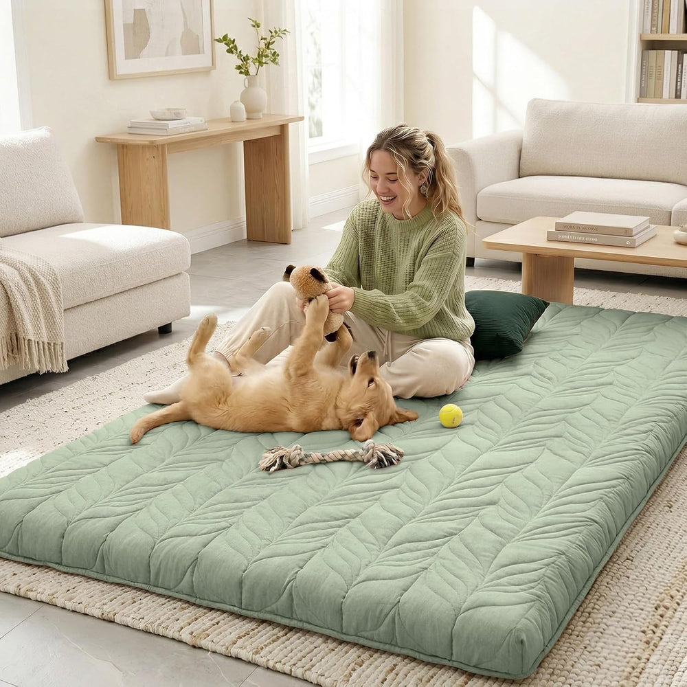 ZonLi Japanese Floor Mattress Futon Mattress Full Size 4 Inch Thick