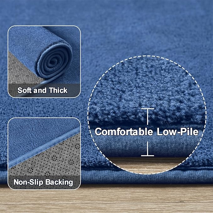 Amearea Modern Soft Hallway Runner Rug, 2x10 Feet Washable Long Runner Rugs - Image 3