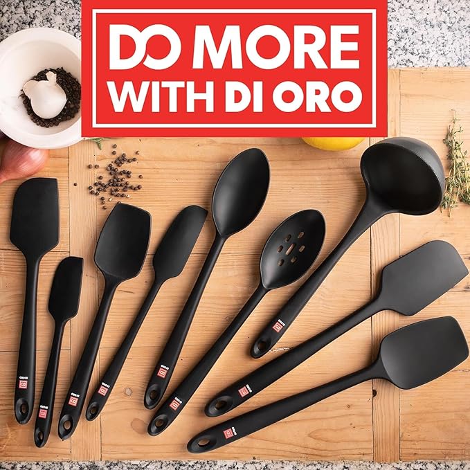 DI ORO 6-Piece Silicone Spatula Set - Image 8