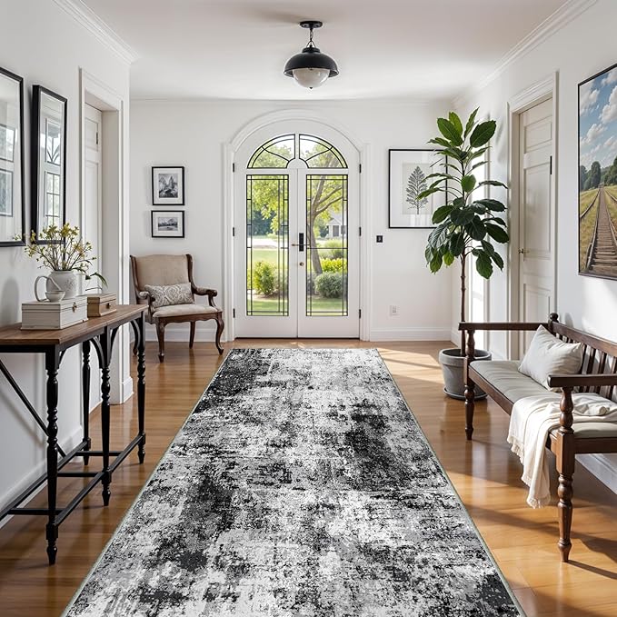 4x8 Wide Washable Runner Rug: Easy-to-Clean Runners - Image 2