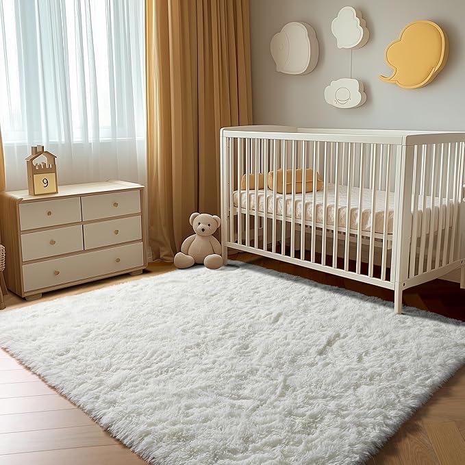 ONASAR Cream White 6x9 Area Rugs - Image 6