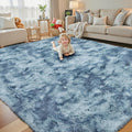 Rugs for Living Room 5x8, Alfombras para Salas Shag Large Plush Soft Area Rug by Junhejiamei