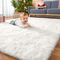 OLANLY 8x8 Machine Washable Large Area Rugs by OLANLY