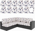 hyha 12Pcs Patio Cushion Covers, Stretch Outdoor Couch Cushion Covers, Washable by hyha
