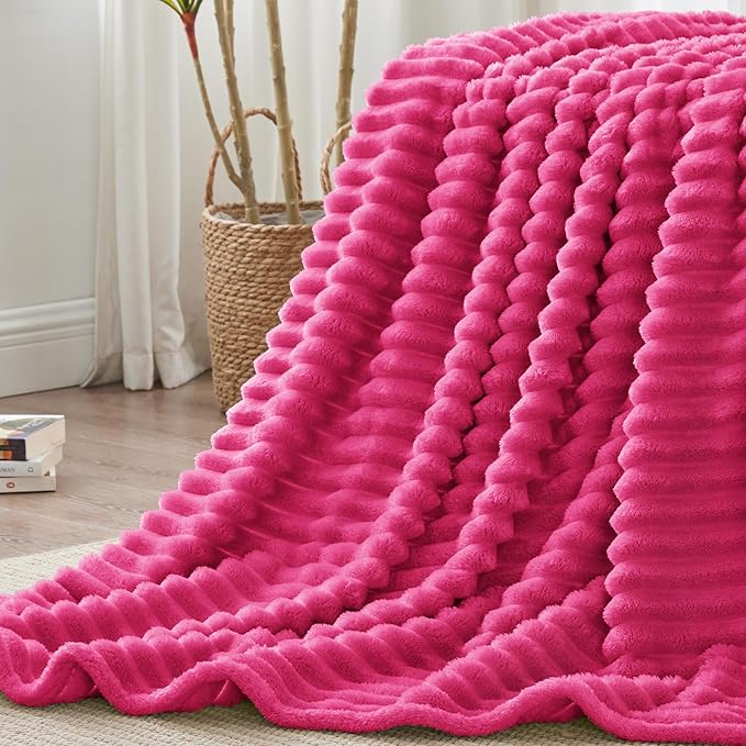 BEDELITE Twin Blanket for Couch & Bed, 300GSM Soft & Warm Fleece Blanket - Image 9